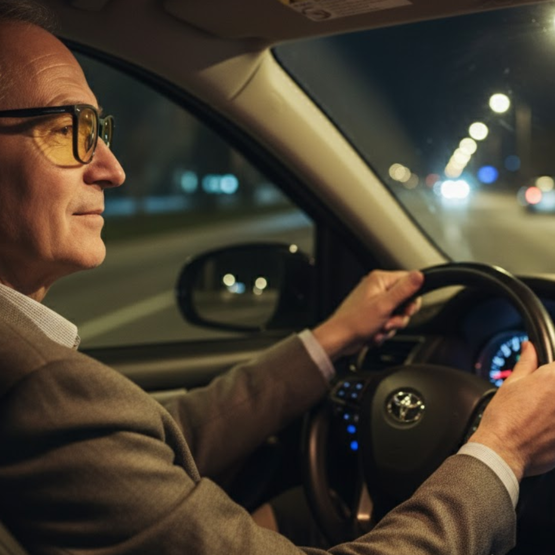 Quoi attendre avec vos lunettes de conduite nocturne